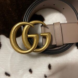 Gucci belt double GG buckle
